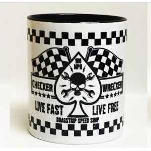 Dragstrip Kustom Mug - Live Fast Live Free